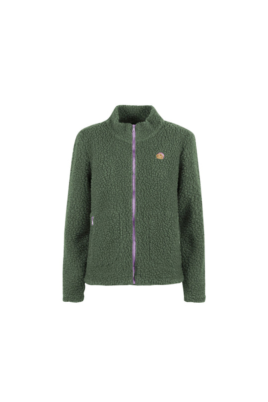 フリースジャケット [Premium] ASCLO Nordic Fleece Puffer Jumper (2color) 人気コラボ ボア Snow Peak x Wind And Sea Fleece Jacket Olive